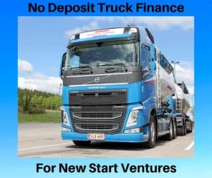 No Deposit Truck Finance for New Ventures